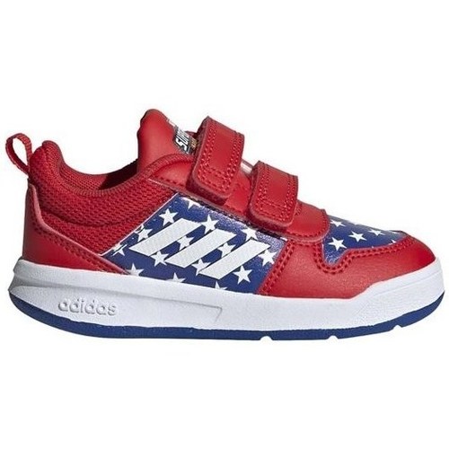 Sapatos Criança Sapatilhas adidas Originals Tensaur I Branco, Vermelho, Azul