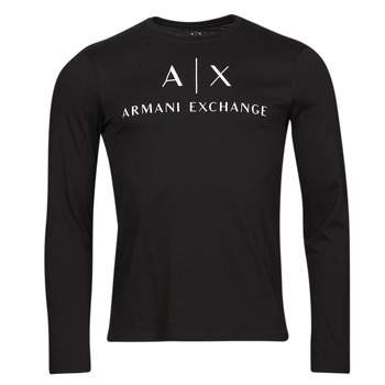 Textil Homem T-shirt mangas compridas Armani Exchange 8NZTCH Preto
