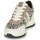 Sapatos Mulher Sapatilhas Geox TABELYA Branco / Preto / Prata