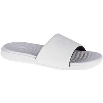 Sapatos Mulher chinelos Under Armour trackies Ansa Fixed Slides Blanc