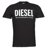 Textil Homem T-Shirt mangas curtas Diesel T-DIEGOS-ECOLOGO Preto