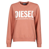 Textil Mulher Sweats Diesel F-ANGS-ECOLOGO Rosa