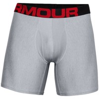 Roupa de interior Homem Boxer Under ARMOUR Womens Charged Tech 6in 2 Pack Cinza