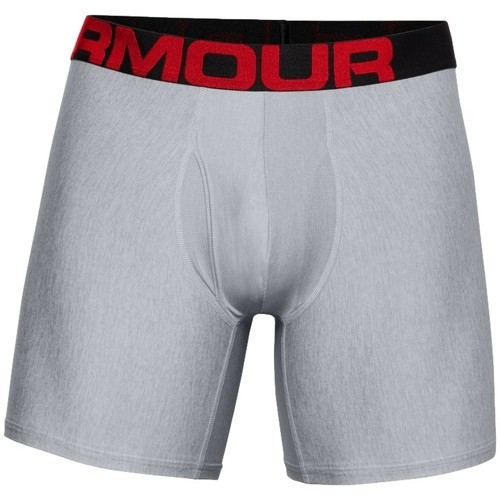 Roupa de interior Homem Boxer Under 500ml ARMOUR Charged Tech 6in 2 Pack Cinza