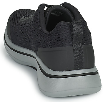 Skechers Advemture go walk 6-cian black white women casual lifestyle shoes 124518-bklv
