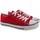 Sapatos Mulher Multi-desportos Bienve Canvas lady  ca01 vermelho Vermelho