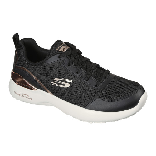 Sapatos Mulher Sapatilhas trainers Skechers  Preto / Ouro