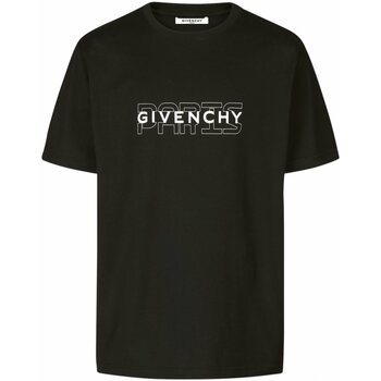 Textil Homem T-Shirt mangas curtas Givenchy BM70SS3002 Preto
