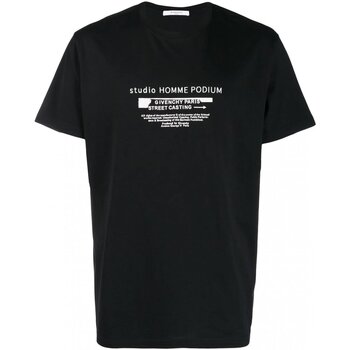 Textil Homem T-Shirt mangas curtas Givenchy BM70SC3002 Preto