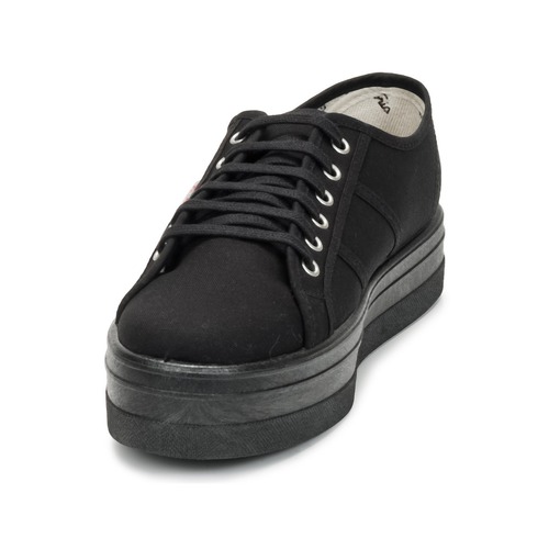 Victoria BLUCHER LONA PLATAFORMA Preto