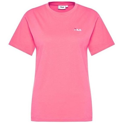 Textil Mulher Versace Jeans Couture Fila Eara Tee W Rosa