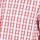 Textil Homem Camisas mangas curtas Pierre Cardin CH MC CARREAU GRAPHIQUE Branco / Vermelho