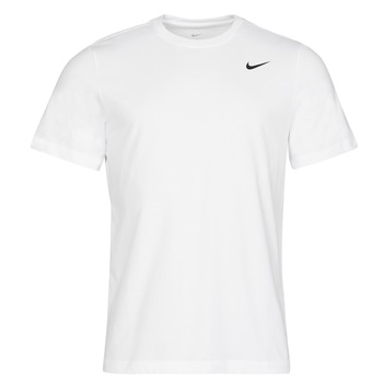 Textil Homem T-Shirt mangas curtas Nike NIKE DRI-FIT Branco / Preto
