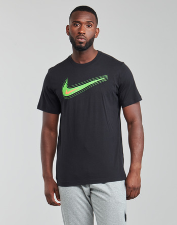 Textil Homem T-Shirt mangas curtas Nike NIKE SPORTSWEAR Preto / Verde