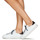 Sapatos Mulher Sapatilhas Victoria TENIS VEGANO SERPIENTE Branco / Bronze