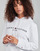 Textil Mulher Tommy Hilfiger logo embossed organic cotton sweatshirt HERITAGE HILFIGER HOODIE LS Branco