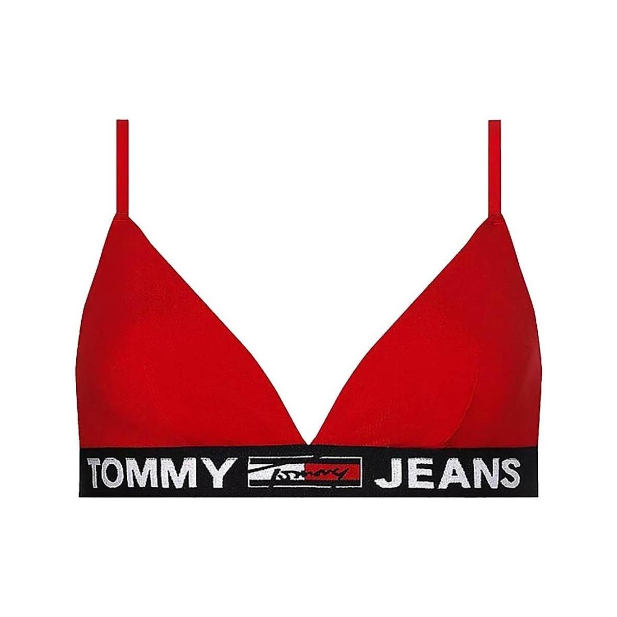 Textil Mulher Tops e soutiens de desporto Tommy Hilfiger  Vermelho