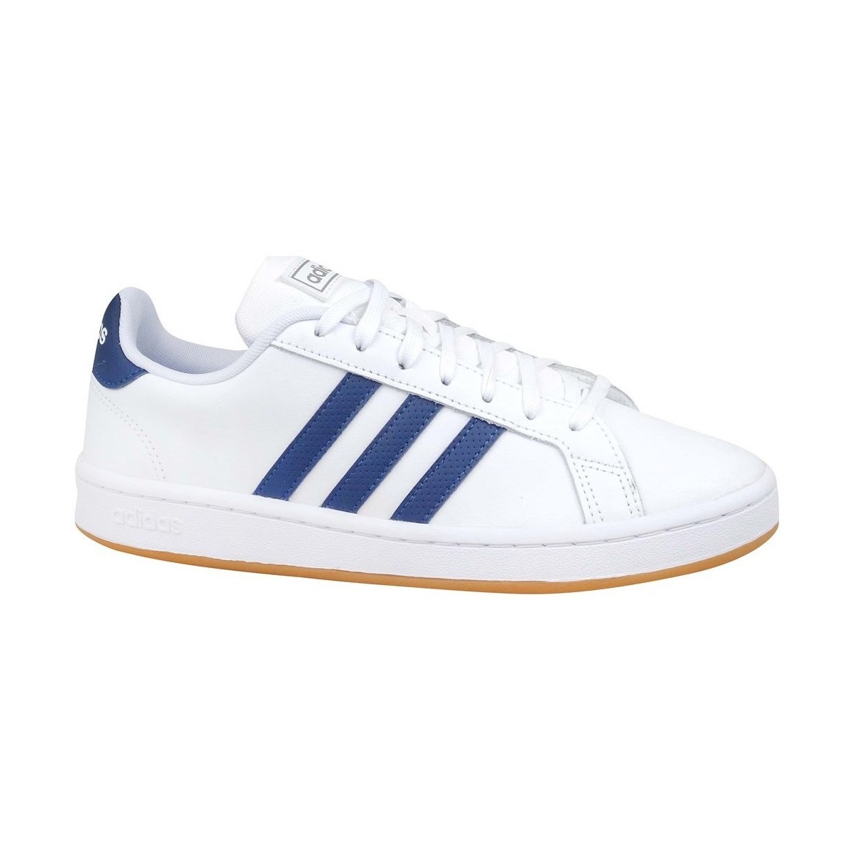 Sapatos Homem Sapatilhas adidas Originals Grand Court Base Branco, Azul