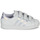 Sapatos Rapariga Sapatilhas adidas Originals SUPERSTAR CF C Branco / Prateado