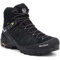 Sapatos Homem Mocassins & Sapato de vela Salewa MS Alp Trainer 2 Mid GTX 61382-0971 Preto