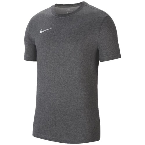 Textil Homem T-Shirt mangas curtas flyknit Nike Dri-Fit Park 20 Tee Cinza