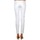 Textil Mulher Calças de ganga slim Calvin Klein Jeans JEAN BLANC BORDURE ARGENTEE Branco