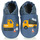 Sapatos Rapaz Pantufas bebé Robeez YARD ROAD Azul / Amarelo