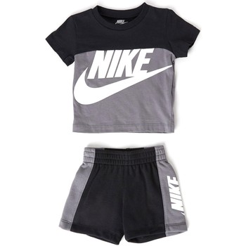 Textil Rapaz Conjunto Nike grey - Tuta nero 66H363-M19 NERO