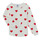 Textil Rapariga Pijamas / Camisas de dormir Petit Bateau CASSANDRE Branco / Vermelho