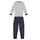 Textil Criança Pijamas / Camisas de dormir Petit Bateau TECHI Branco / Azul