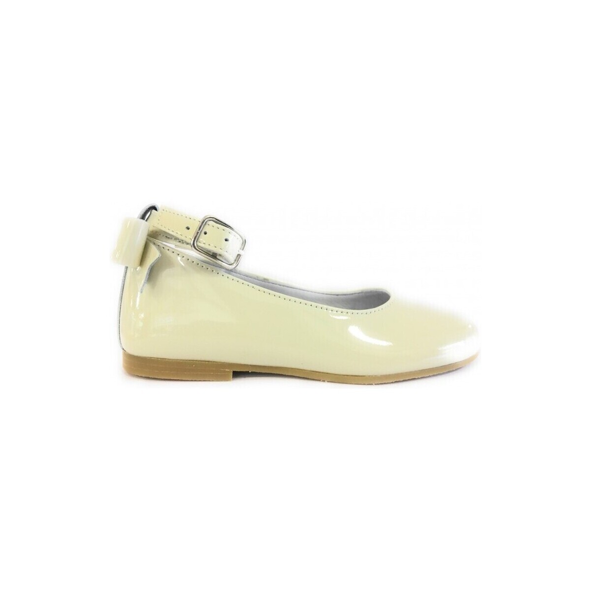 Sapatos Rapariga Sabrinas Thousand Gulliver 2Z0711 CEREMONIA Charol Beig Bege