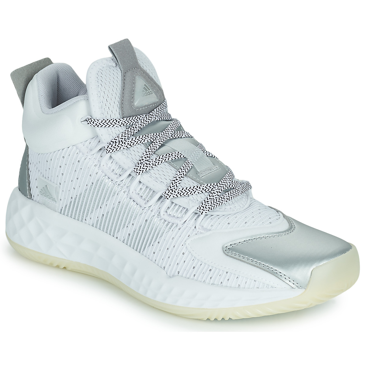 Sapatos Sapatilhas de basquetebol adidas women Performance PRO BOOST MID Branco / Prata