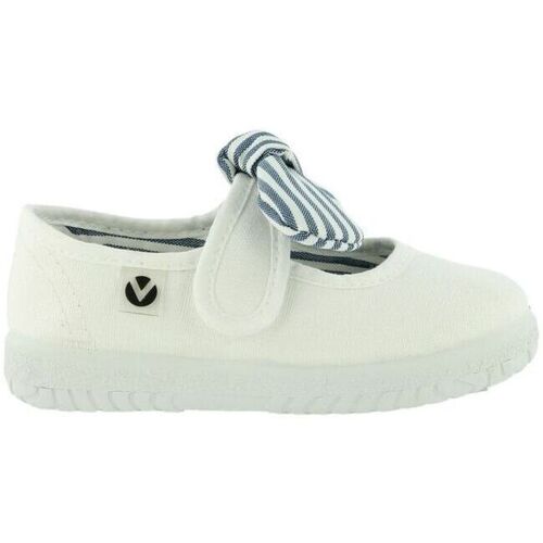 Sapatos Criança Sapatos Victoria Sapatilhas Bebé 366156 - Azul Branco