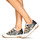 Sapatos Mulher Sapatilhas Semerdjian GOETH Preto / Branco / Ouro