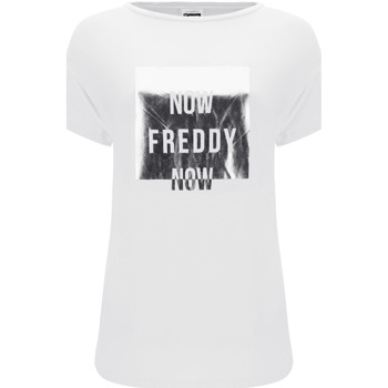 Textil Mulher T-Shirt mangas curtas Freddy S1WSDT3 Branco