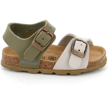 Sapatos Criança Sandálias Grunland SB0027 Bege