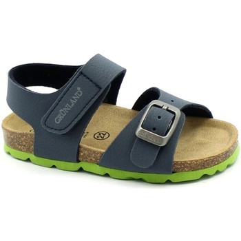 Sapatos Criança Sandálias Grunland GRU-E21-SB0231-BLI Azul