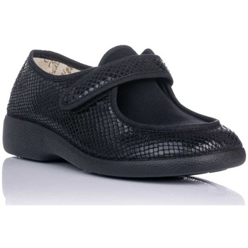 Sapatos Mulher Calçado de segurança Garzon Zapatilla de casa ancho especial Preto