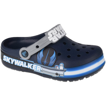 Sapatos Criança Tamancos Crocs Slipper Fun Lab Luke Skywalker Lights K Clog Bleu marine