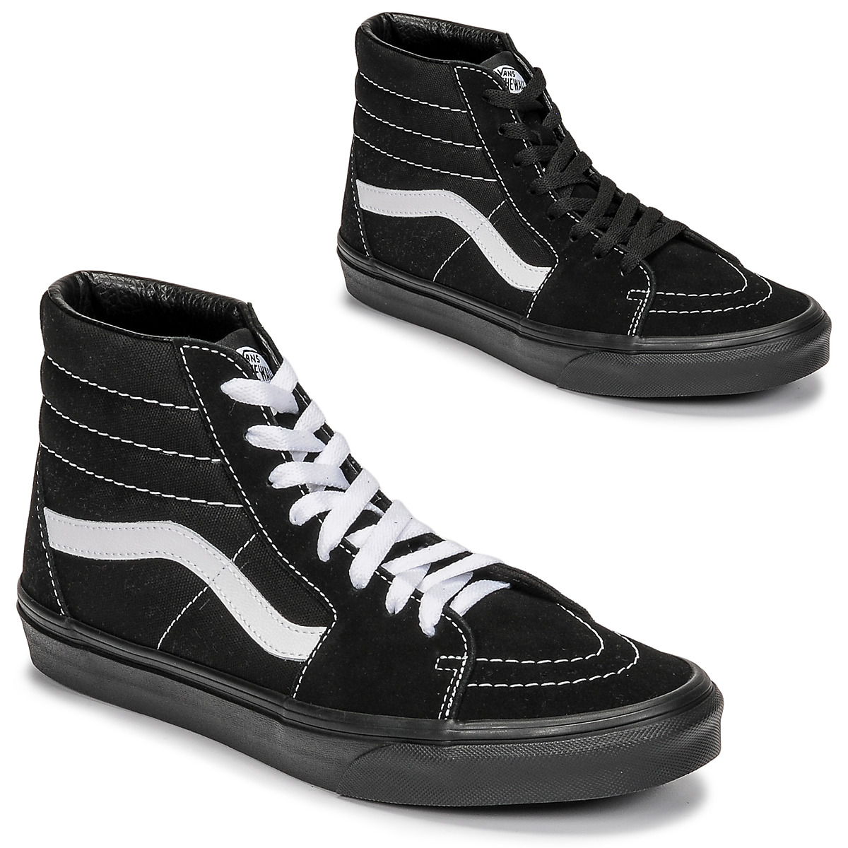 Sapatos Sapatilhas de cano-alto Vans Sneaker SK8-Hi Preto