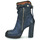 Sapatos Mulher Botins Airstep / A.S.98 BLOC ZIP Azul