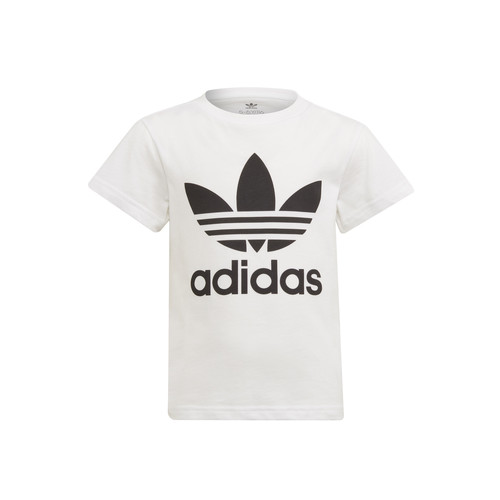Textil Criança D2 Stencil Jersey T-shirt adidas Originals FLORE Branco