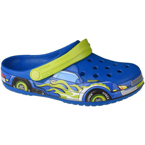 Sapatos Rapaz Chinelos Crocs Утеплені сабо crocs c12-13 Azul