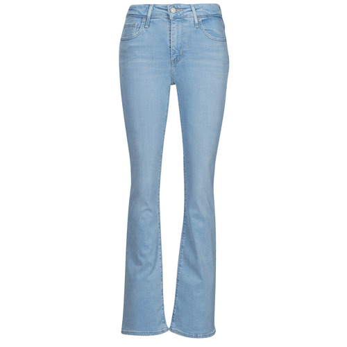 Textil Mulher Shaping Seamed Straight Levi's 726 HIGH RISE BOOTCUT Azul