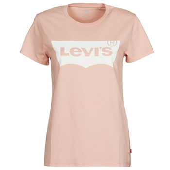 Textil Mulher T-Shirt mangas curtas Levi's THE PERFECT TEE Rosa