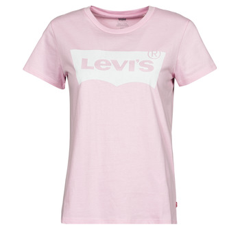 Textil Mulher T-Shirt mangas curtas Levi's THE PERFECT TEE Violeta / Claro