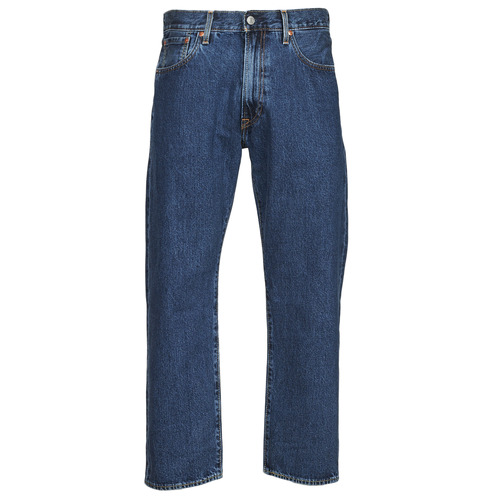 Textil Homem Calças Jeans Kids Levi's 551Z STRAIGHT CROP Azul