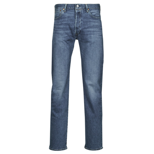 Textil Homem Calças Jeans polo Levi's 501 LEVI'S ORIGINAL Azul