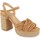 Sapatos Mulher Sandálias H&d YZ19-299 Castanho