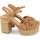 Sapatos Mulher Sandálias H&d YZ19-299 Castanho